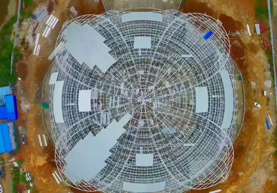 同江体育馆网架